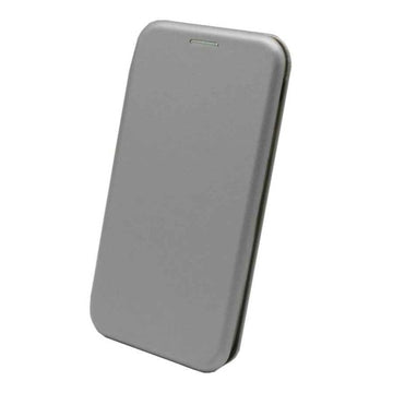 Θήκη Book Obastyle Redmi 9C Ασημί