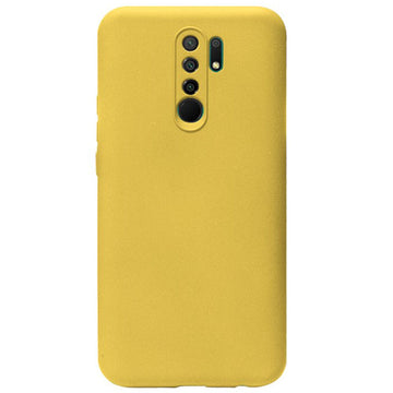 Θήκη Σιλικόνης Obastyle Redmi 9C Κίτρινο