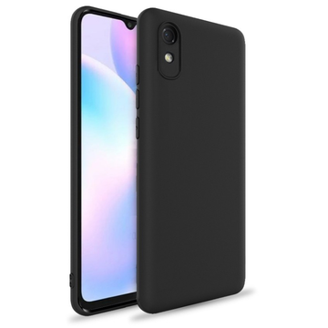 Θήκη Σιλικόνης Obastyle Redmi 9A/ 9AT Μαύρο