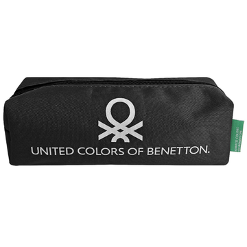 Κασετίνα Μαύρη UNITED COLORS OF BENETTON 20x6cm