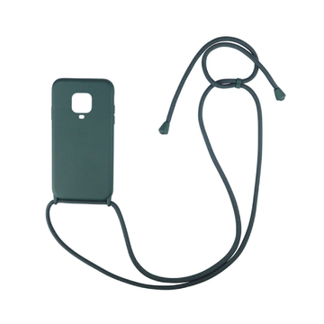 Θήκη Σιλικόνης Με Κορδόνι Πράσινο( Xiaomi Redmi Note 9s/ 9 Pro)