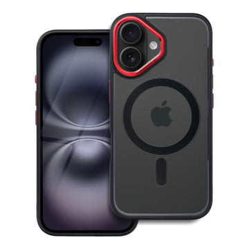 Color Edge Mag Back Cover Ανθεκτικό Διάφανο (iPhone 16 Plus)