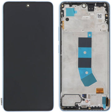 Οθόνη LCD XIAOMI REDMI NOTE 13 4G ice blue SERVICE PACK W FRAME ORIGINAL