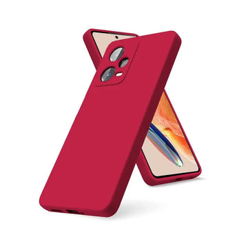 Θήκη Σιλικόνης Obastyle Redmi Note 12 Pro 5G Μπορντό