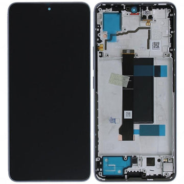 Γνήσια Original Redmi Note 13 Pro 5G (2312DRA50C, 2312CRAD3C), AMOLED LCD Display Screen Assembly Οθόνη + Touch Screen Digitizer Μηχανισμός Αφής + Frame Bezel Πλαίσιο Σασί Ocean Teal Μπλε 5600010N1600 (Service Pack By Xiaomi)