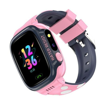 Παιδικό Smartwatch με GPS και Καουτσούκ/Πλαστικό Λουράκι Ροζ