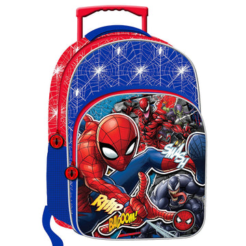 Τσάντα Τρόλευ Δημοτικού Spiderman 43x31x18cm