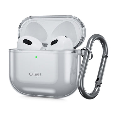 Tech-Protect Flexair Θήκη σε Γκρι χρώμα για Apple AirPods 4