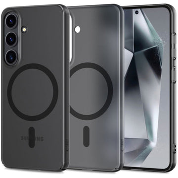 Tech-Protect Magslim Back Cover Πλαστικό / Σιλικόνης Ανθεκτικό Μαύρο (Galaxy S25)
