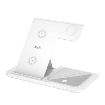 XO Ασύρματος Φορτιστής (Qi Pad) 15W Λευκός (WX023)