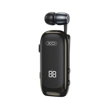 XO ΒΕ51 In-ear Bluetooth Handsfree Earphone Lapel Black