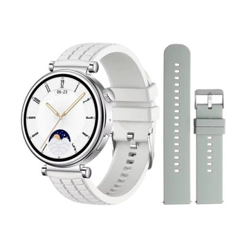 Z01 Mini 40mm Smartwatch με Παλμογράφο (Λευκό)