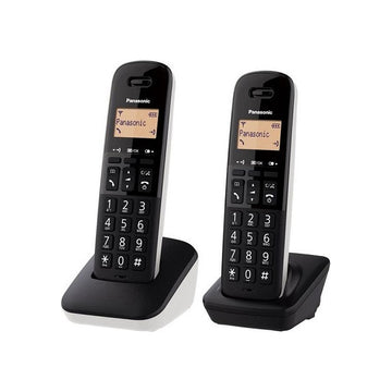 ΑΣΥΡΜΑΤΟ ΤΗΛΕΦΩΝΟ PANASONIC DUO KX-TGB612JTW black white