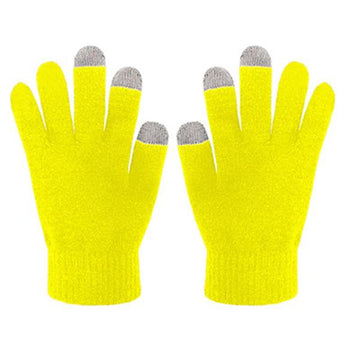 CELLY TOUCH GLOVES S/M size yellow