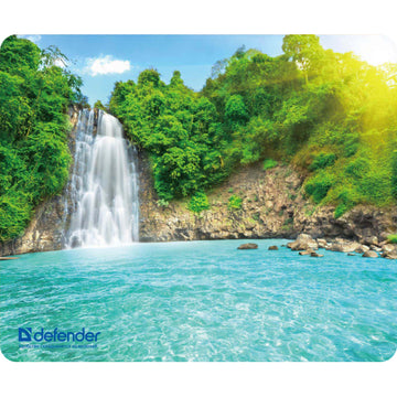 DEFENDER MOUSEPAD SILK NATURE 230x190x1.6mm (WATTERFALL)