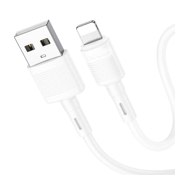 HOCO USB TO LIGHTNING DATA CABLE 1m 2.4A X83 white