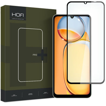 HOFI FULL FACE TEMPERED GLASS XIAOMI REDMI 13C / POCO C65 black