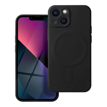 iSelf Mag Back Cover Σιλικόνης Μαύρο (iPhone 13 mini)