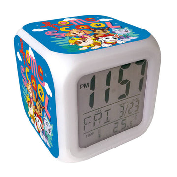 KiDS Licensing DIGITAL CLOCK WITH ALARM PAW PATROL