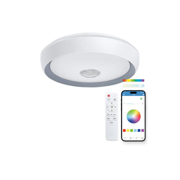 KSIX LIGHT CEILING GLORY LED 78W RGBIC+CCT BUILT-IN SPEAKER