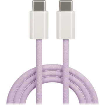 MAXLIFE TYPE C TO TYPE C DATA CABLE 20W 1m purple