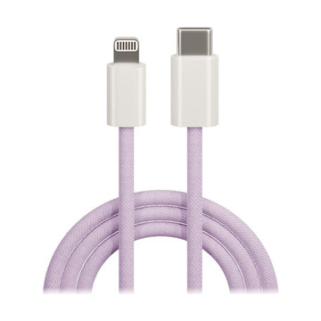 MAXLIFE TYPE C TO LIGHTNING DATA CABLE 20W 1m purple
