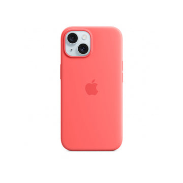 ORIGINAL APPLE SILICONE CASE MAGSAFE IPHONE 15 guava