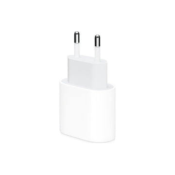 Apple Φορτιστής Χωρίς Καλώδιο με Θύρα USB-C 20W Λευκός (Power Adapter A2347)