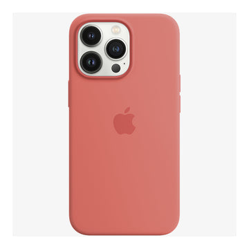 ORIGINAL APPLE SILICONE CASE MAGSAFE IPHONE 13 PRO pomelo pink backcover