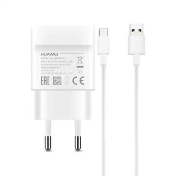 ORIGINAL HUAWEI TRAVEL CHARGER AP32 + DATA TYPE C white