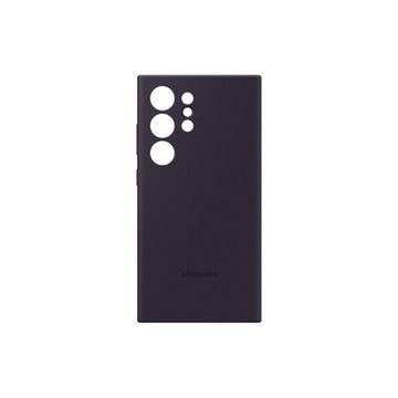 ORIGINAL SAMSUNG SILICONE CASE S24 ULTRA dark purple backcover