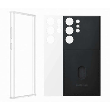 Samsung Frame Case Σιλικόνης Μαύρο (Galaxy S23 Ultra)
