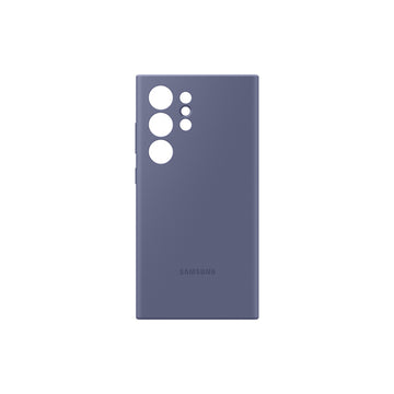 ORIGINAL SAMSUNG SILICONE CASE S24 ULTRA violet backcover