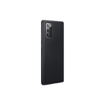 ORIGINAL SAMSUNG LEATHER COVER NOTE 20 black backcover