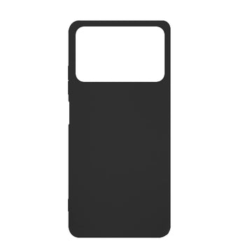 Senso Liquid Back Cover Σιλικόνης Μαύρο (Poco X4 Pro 5G)