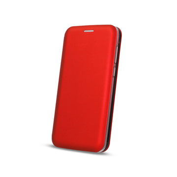 Senso Oval Stand Book Δερματίνης Κόκκινο (Galaxy S10e)