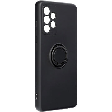 Senso Ring Back Cover Σιλικόνης Μαύρο (Galaxy M52)