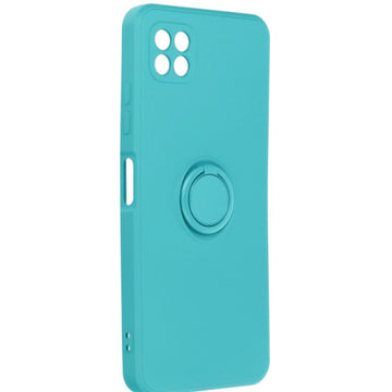 Senso Ring Back Cover Σιλικόνης Light Green (Galaxy A22 4G)