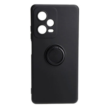 Senso Ring Back Cover Μαύρο (Redmi Note 12 4G)