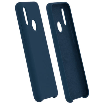 SENSO SMOOTH IPHONE XS MAX blue backcover (with hole)