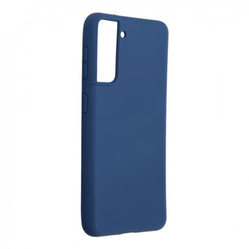 Senso Soft Touch Back Cover Σιλικόνης Μπλε (Galaxy S21 FE 5G)