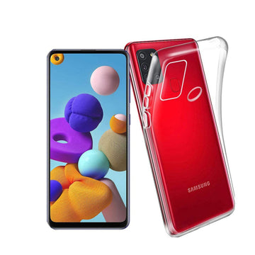 Senso TPU 0.3 Back Cover Σιλικόνης Διάφανο (Galaxy A21s)