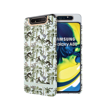 SO SEVEN PREMIUM JAIPUR BLUE LEMUR SAMSUNG A80 backcover
