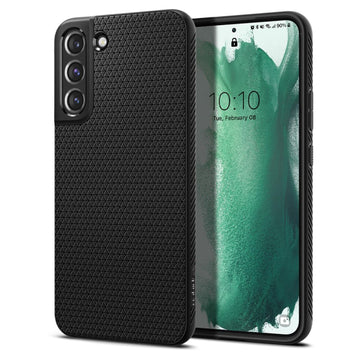 SPIGEN LIQUID AIR SAMSUNG S22 PLUS black backcover