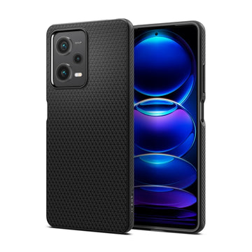 SPIGEN LIQUID AIR XIAOMI REDMI NOTE 12 PRO 5G / POCO X5 PRO black backcover