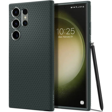 SPIGEN LIQUID AIR SAMSUNG S23 ULTRA abyss green backcover