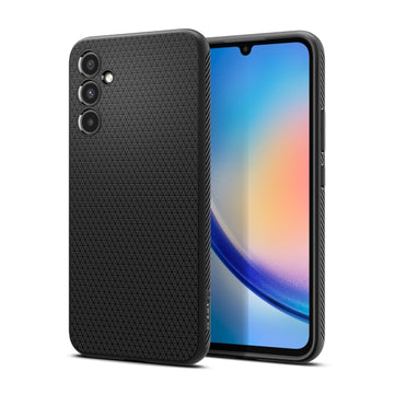SPIGEN LIQUID AIR SAMSUNG A34 5G black backcover