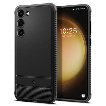 SPIGEN RUGGED ARMOR SAMSUNG S23 PLUS black backcover
