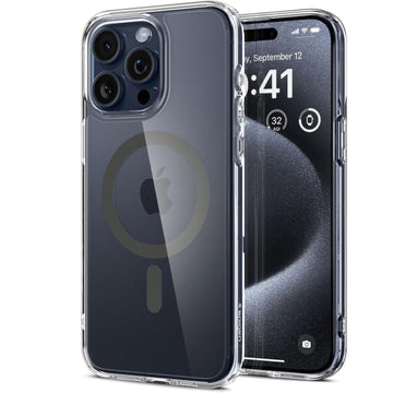 SPIGEN ULTRA HYBRID MAG MAGSAFE IPHONE 15 PRO graphite backcover