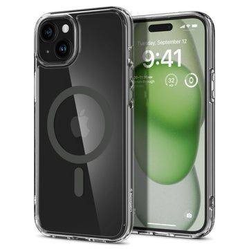 SPIGEN ULTRA HYBRID MAG MAGSAFE IPHONE 15 graphite backcover